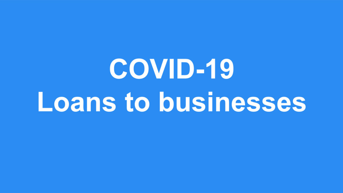 COVID 19  leningen aan bedrijven