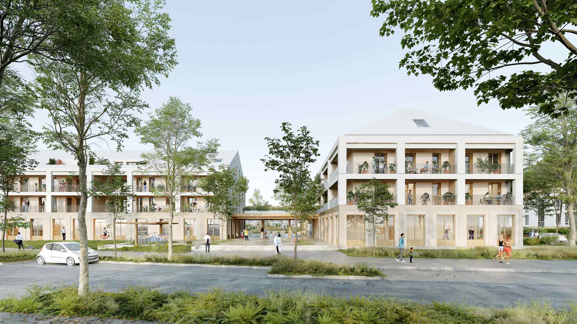 “Square des Arts: A new, sustainable and friendly living environment in Chanteloup-en-Brie